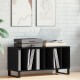 Sonata H Книжарница Черен Дъб 100x38x48 см Инженерна Дървесина