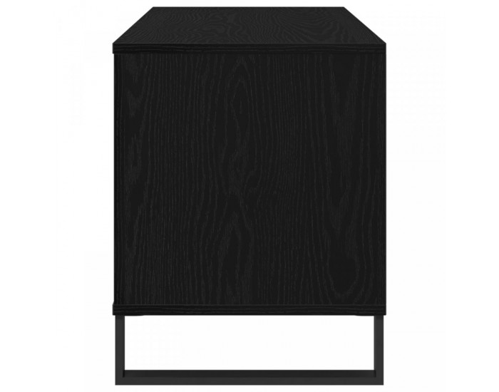 Sonata H Книжарница Черен Дъб 100x38x48 см Инженерна Дървесина