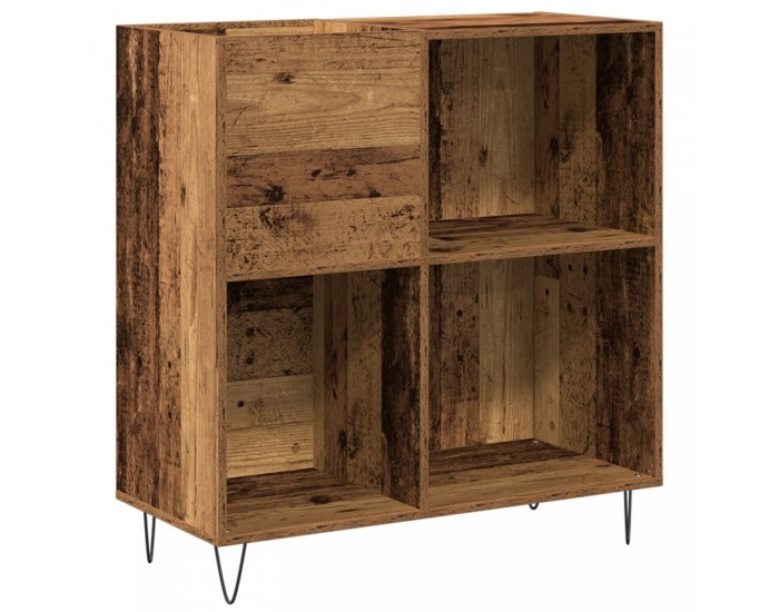 Sonata H медийен шкаф дъб 84.5x38x90 см инженерна дървесина