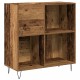 Sonata H медийен шкаф дъб 84.5x38x90 см инженерна дървесина