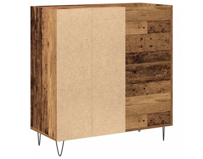 Sonata H медийен шкаф дъб 84.5x38x90 см инженерна дървесина