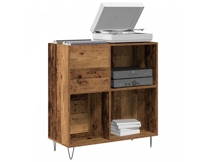 Sonata H медийен шкаф дъб 84.5x38x90 см инженерна дървесина