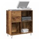 Sonata H медийен шкаф дъб 84.5x38x90 см инженерна дървесина