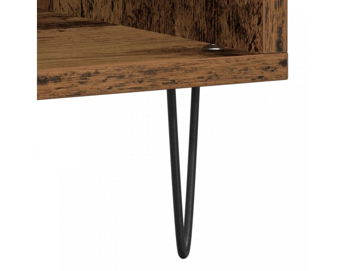 Sonata H медийен шкаф дъб 84.5x38x90 см инженерна дървесина
