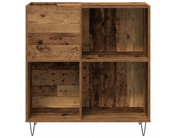 Sonata H медийен шкаф дъб 84.5x38x90 см инженерна дървесина