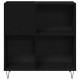 Sonata H Кабинет за Записи Черен Дъб 84.5x38x90 см Инженерна Дървесина