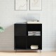 Sonata H Кабинет за Записи Черен Дъб 84.5x38x90 см Инженерна Дървесина