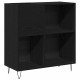 Sonata H Кабинет за Записи Черен Дъб 84.5x38x90 см Инженерна Дървесина