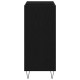 Sonata H Кабинет за Записи Черен Дъб 84.5x38x90 см Инженерна Дървесина