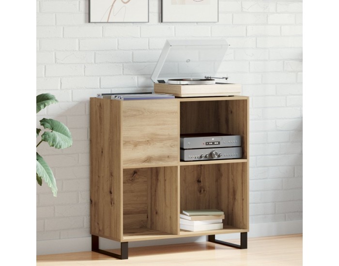 Sonata H Кабинет за записи Старо дърво 84.5x38x90 см Инженерна дървесина