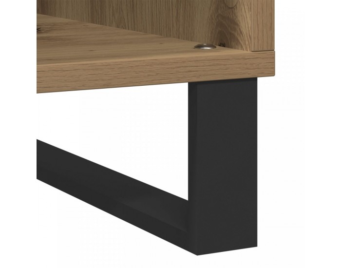 Sonata H Кабинет за записи Старо дърво 84.5x38x90 см Инженерна дървесина