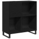 Sonata H Кабинет за записи Черен дъб 84.5x38x90 см Инженерна дървесина