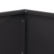 Sonata H Огнище Квадратно Черно 60x60x35 см Стомана
