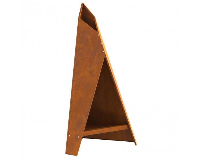 Sonata H Ракла за огън черна 58x36x100 см стомана
