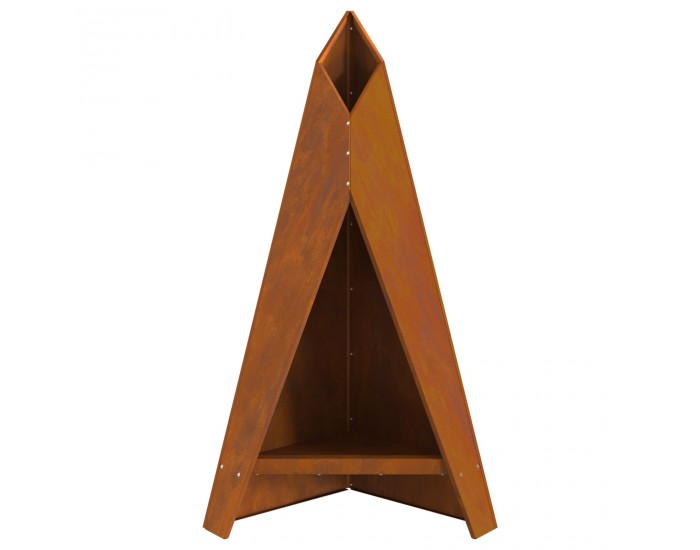Sonata H Ракла за огън черна 58x36x100 см стомана