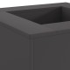 Sonata H Огнище Квадратно Червено 60x60x30 см Стомана