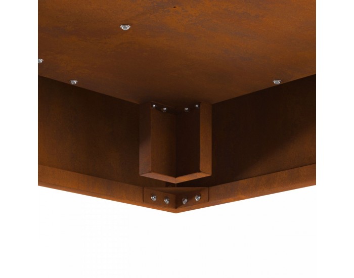Sonata H Огнище Квадратно 60x60x30 см Отвътре