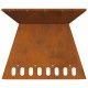 Sonata H Огнище 48x48x40 см Обработена стомана