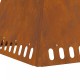 Sonata H Огнище 60x60x50 см, обветрена стомана