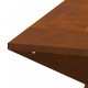 Sonata H Огнище 60x60x50 см, обветрена стомана