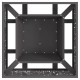Sonata H Огнище Квадратно Черно 60x60x30 см Стомана