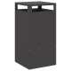 Sonata H Огнище Черно 50x50x100 см Стомана