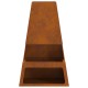 Sonata H Огнище с място за съхранение на дърва 60x35x100 см от Weathering Steel