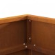 Sonata H Квадратно Огнище 50x50x30 см от Обветрена Стомана