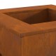 Sonata H Квадратно Огнище 60x60x30 см от Weathering Steel
