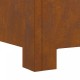 Sonata H Огнище Квадрат 60x60x30 см Отвъншна стомана