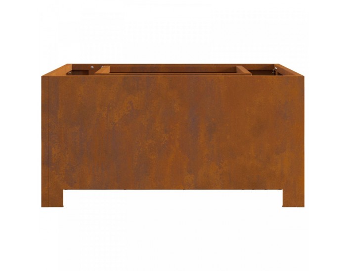 Sonata H Огнище Квадрат 60x60x30 см Отвъншна стомана