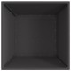 Sonata H Огнивце Квадратно Черно 60x60x30 см Стомана