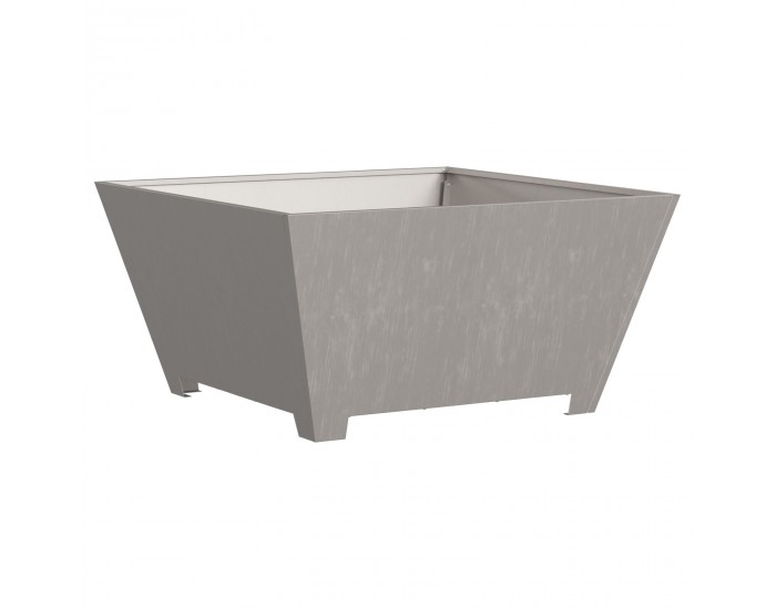 Sonata H Огнище квадрат 80x80x40 см от атмосферна стомана