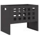 Sonata H Огнище Ректорангулрно Черно 50x30x40 см Стомана