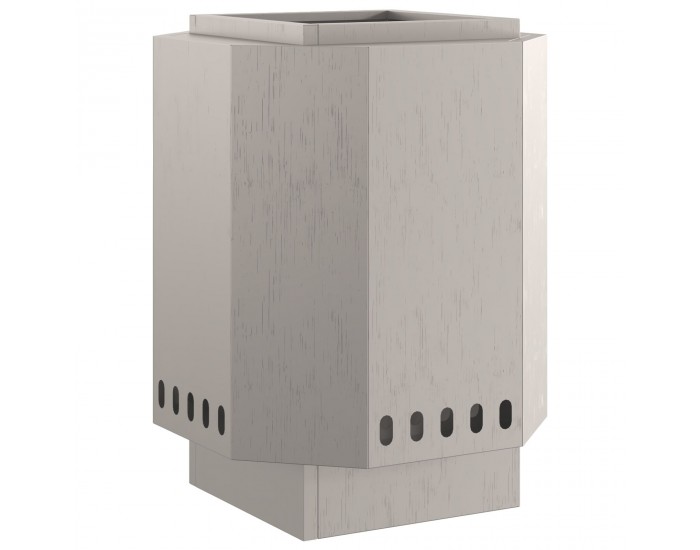 Sonata H Бездимно огнище 38x38x51 см от дъждоустойчив стоманен