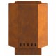 Sonata H Бездимно огнище 38x38x51 см от дъждоустойчив стоманен