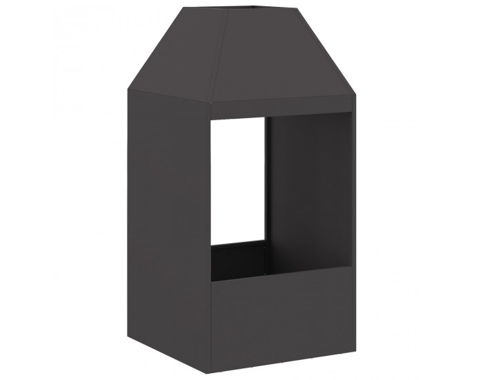 Sonata H Черно Огнище 50x50x100 см от Стомана