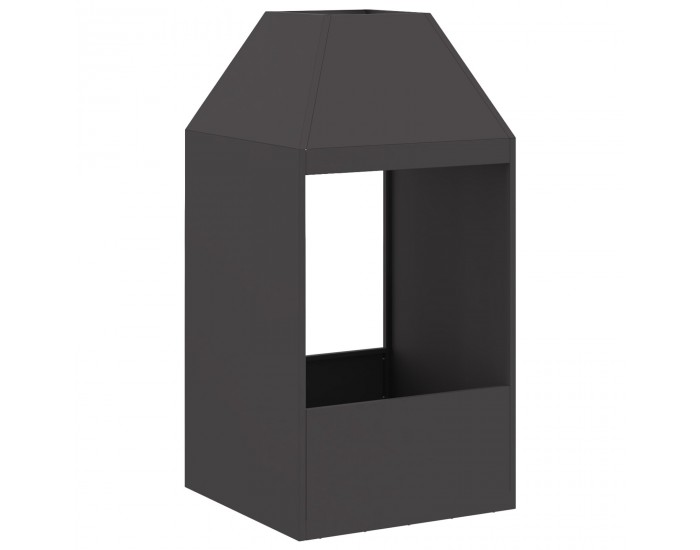 Sonata H Черно Огнище 50x50x100 см от Стомана
