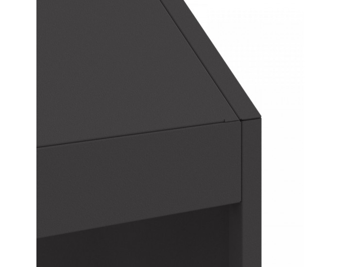 Sonata H Черно Огнище 50x50x100 см от Стомана