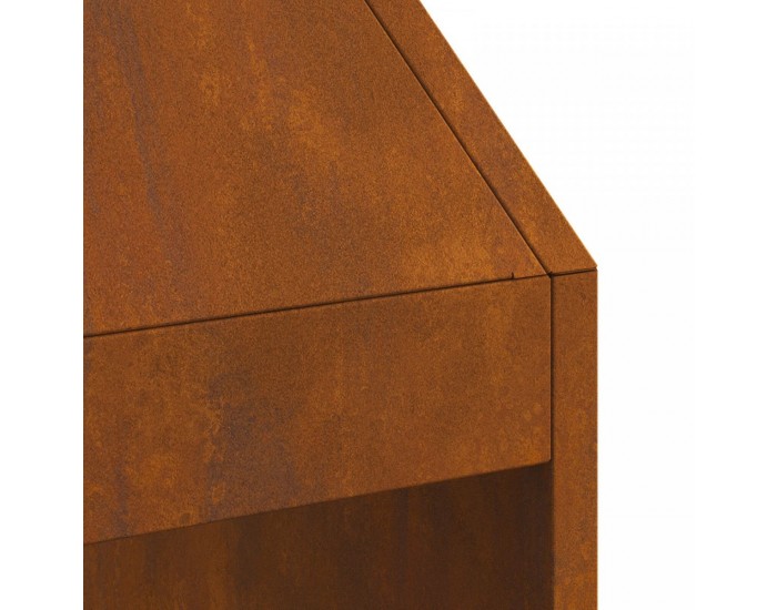 Sonata H Огнище 50x50x100 см от Weathering Steel