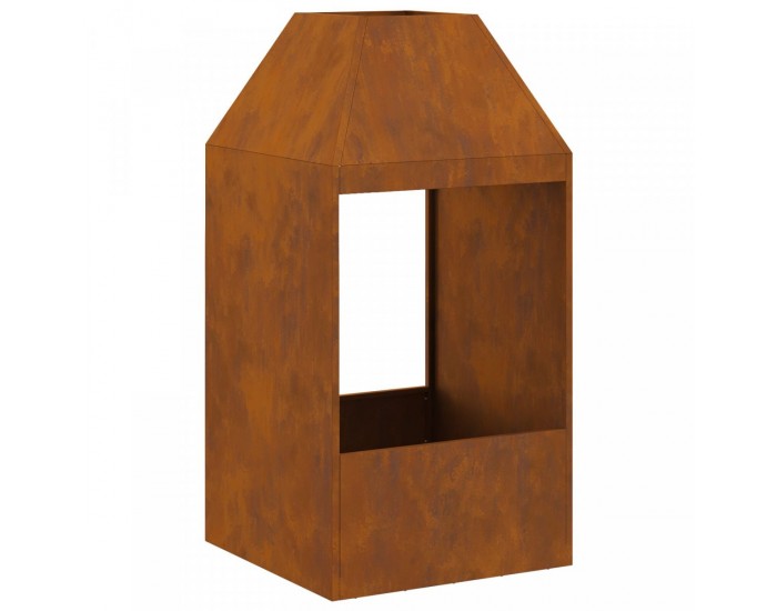 Sonata H Огнище 50x50x100 см от Weathering Steel