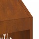 Sonata H Огнище 50x50x100 см от стара стомана