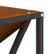 Sonata H Огнище Квадратно 50x50x35 см от Обветрена Стомана