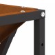 Sonata H Огнище Квадратно 80x80x40 см от Стомана