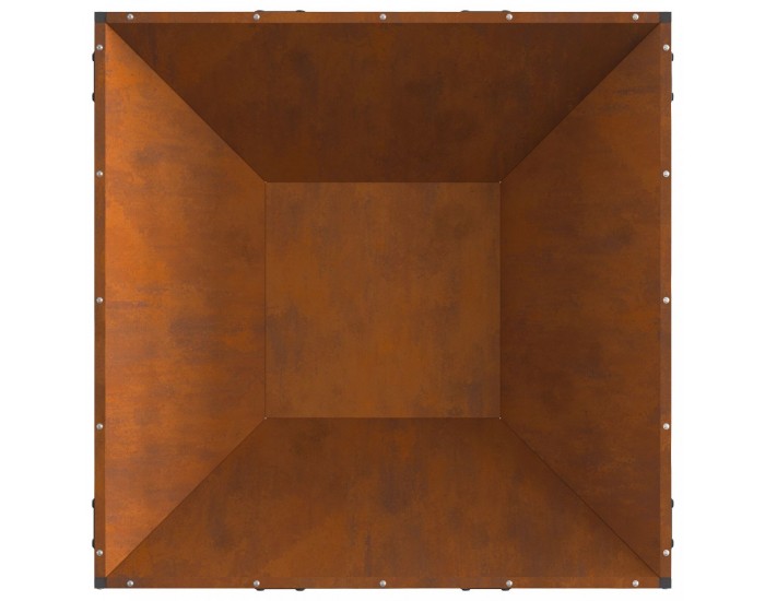 Sonata H Огнище Квадратно 80x80x40 см от Стомана