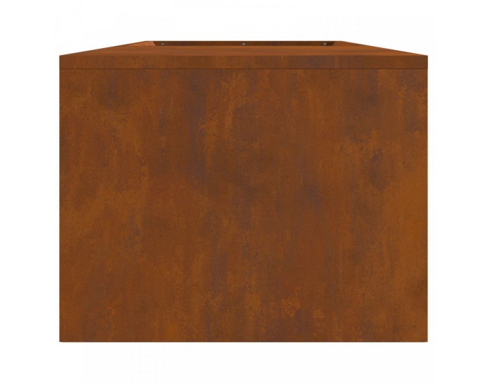 Sonata H Огнище с място за дърва 160x45x35 см от Weathering Steel