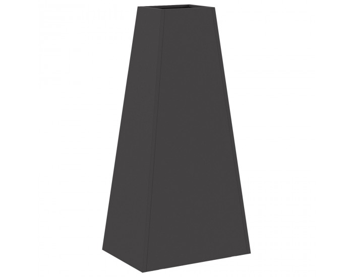 Sonata H Огнище Черно 50x35x100 см Стомана