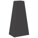 Sonata H Огнище Черно 50x35x100 см Стомана