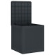 Sonata H шкаф за съхранение  Антрацит 55x53x57 см PP