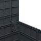 Sonata H шкаф за съхранение  Антрацит 55x53x57 см PP